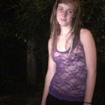 18 year old dogging babe screams with pleasure