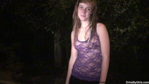 18 year old dogging babe screams with pleasure